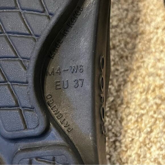 Oofos Slide Comfort Recovery Orthotic Slip On Sandal Black Womens 6 - Picture 4 of 7